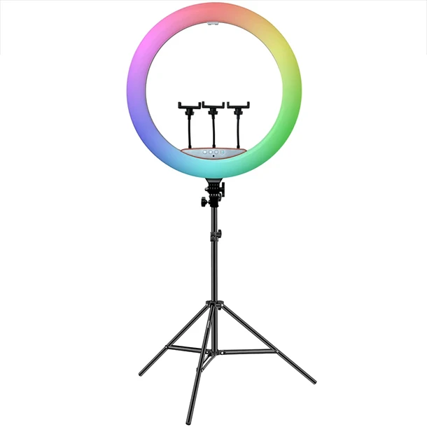 رینگ لایت مدل MJ56-RGB K RGB