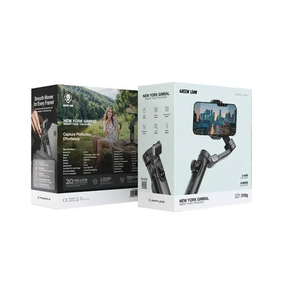 گیمبال هوشمند نیویورک گرین Green New York Gimbal Smart Face Tracking