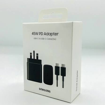 شارژر دیواری 45 وات مدل ep-ta845 new fast به همراه کابل تبدیل USB-C RRV