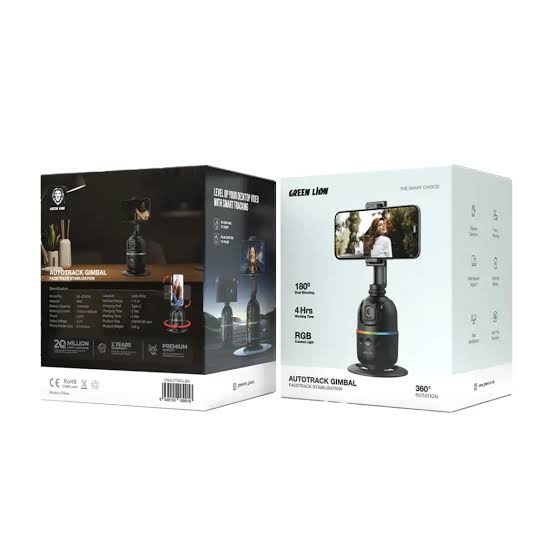 گیمبال ردیاب خودکار چهره 360 درجه گرین لاین GNAUTTRGLBK