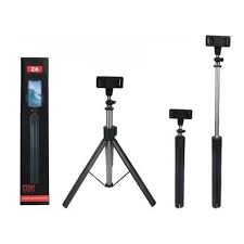 سه پایه مونوپاد و دسته سلفی گوشی موبایل مدل ریموت دار Z6 Selfie Stick