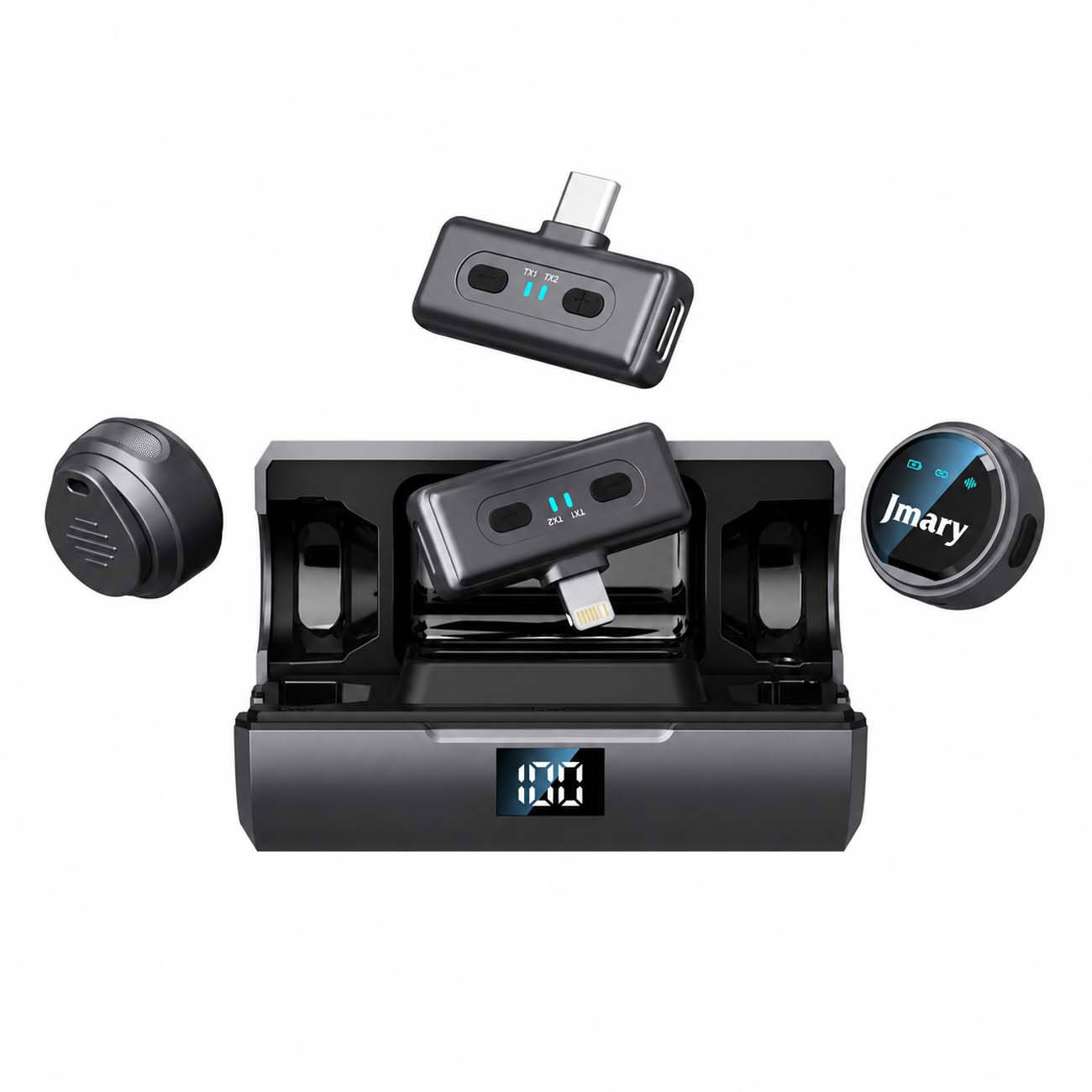 میکروفون بی‌سیم جی‌ماری Jmary MW-19 Wireless Lavalier Microphone