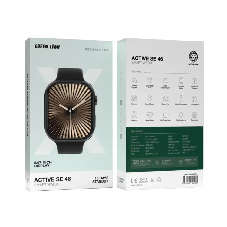 ساعت هوشمند گرین لاین اکتیو Active SE 46 Smart Watch