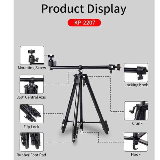 سه پایه دوربین جی ماری Jmary Kp-2207 Camera Tripod