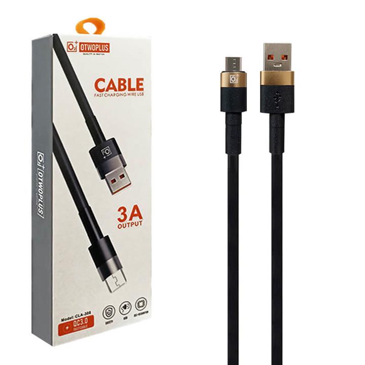 کابل شارژ میکرو ابه USB اتو پلاس مدل CLA-308 سیلور