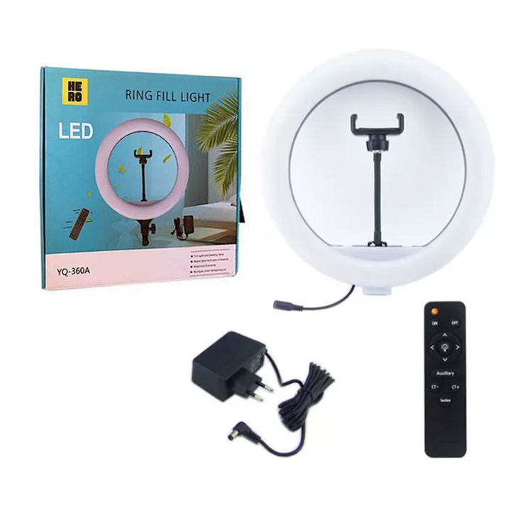 رینگ لایت (36 سانتی متر 30 وات) YQ-360A Ring Light