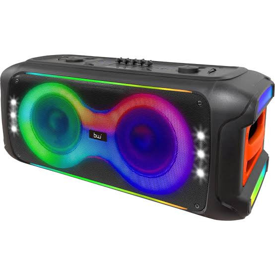 اسپیکر بلوتوثی قابل حمل بی دبلیو مدل BW-BOX600 با توان ۸۰ وات