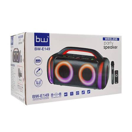 اسپیکر بلوتوثی قابل حمل بی دبلیو مدل BW-E149