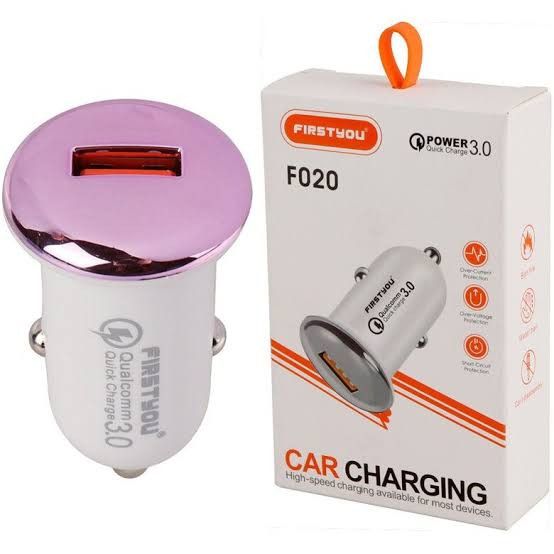 شارژر فندکی 18وات فرست یو مدل f020