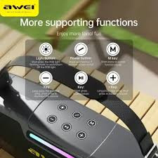 اسپیکر بلوتوث اوی Awei KT28 توان 30 وات رم و فلش خور با میکروفون