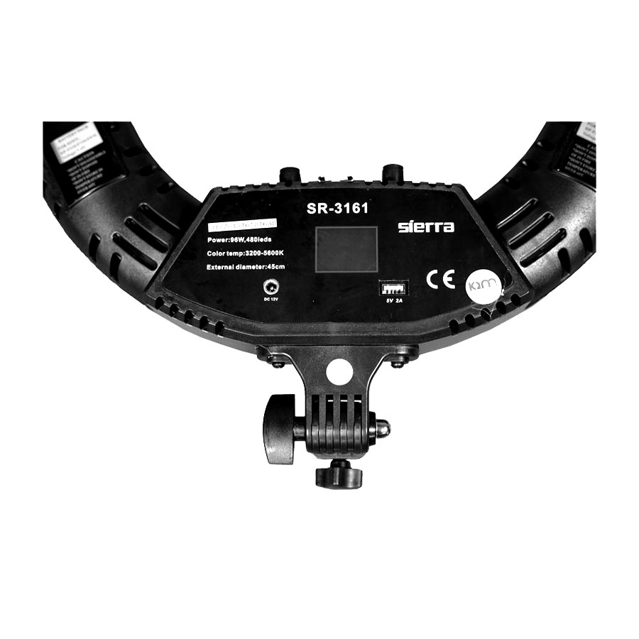 رینگ لایت سی یرا Sierra Ring Light SR-3161 به همراه پایه تاشو