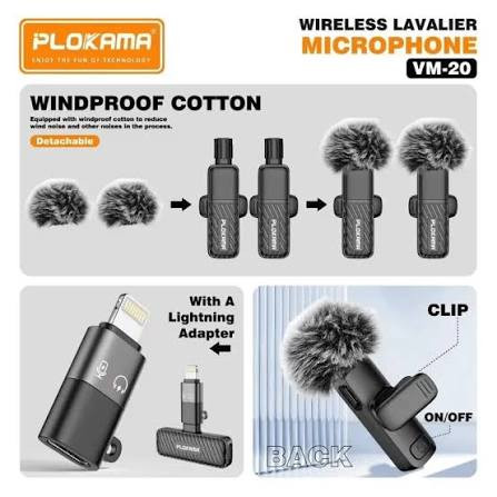 میکروفون یقه ای Plokama مدل VM-20