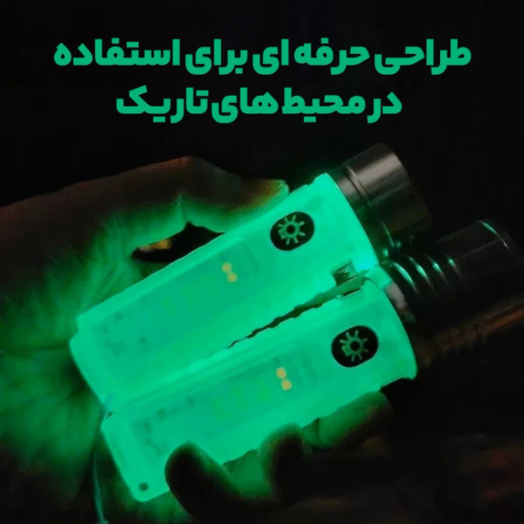 چراغ قوه مدل mini flashlight کد 520
