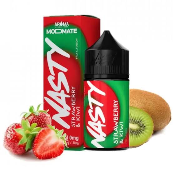نیکوتین سالت توت فرنگی کیوی Strawberry & Kiwi نستی
