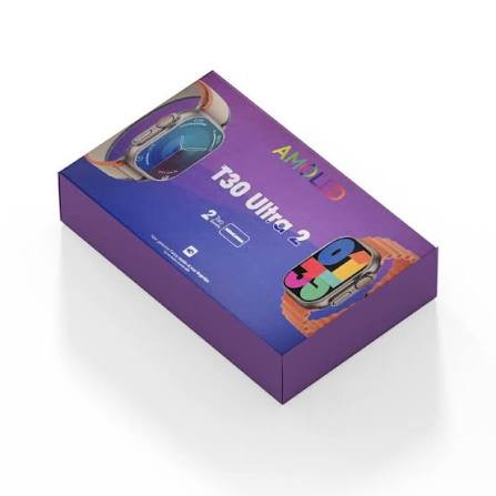 پک ساعت هوشمند 2 بند T30 ultra 2 AMOLED