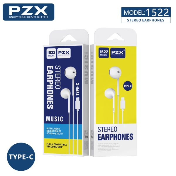 هندزفری 1522 برند PZX با سری TYPE-C