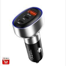 شارژر فندکی PZX C971 شارژ فوقسریع 60 وات