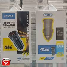شارژر فندکی PZX C960s توان 45 وات