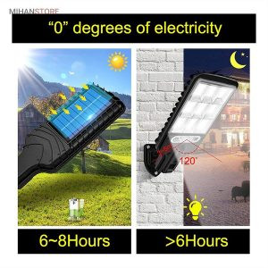 خرید چراغ خورشیدی دیواری سنسوردار Super Bright؛ چراغ باغچه خورشیدی