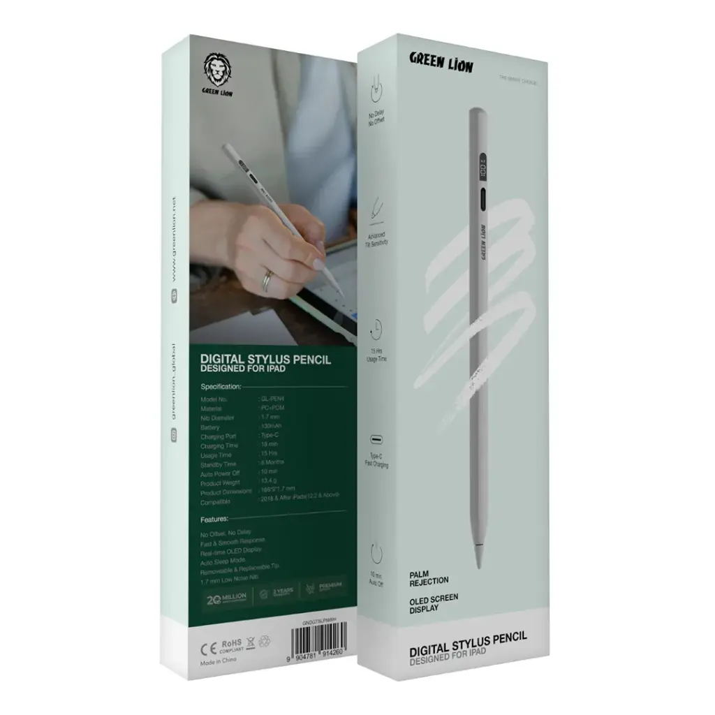 قلم لمسی هوشمند گرین لاین مدل DIGITAL STYLUS PENCIL