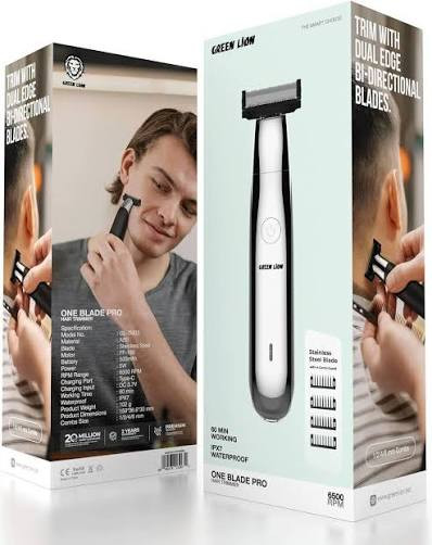 ماشین اصلاح چندکاره گرین لاین Green Lion One Blade Pro GNONEHRTMRBK